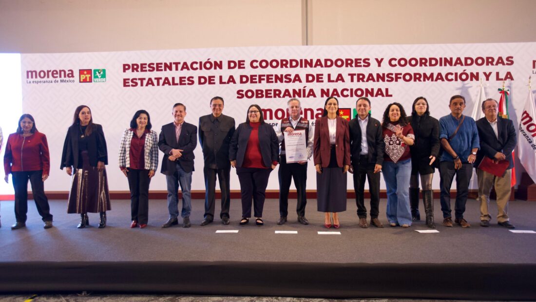 Santiago Nieto recibe el nombramiento de Morena como coordinador estatal en Querétaro